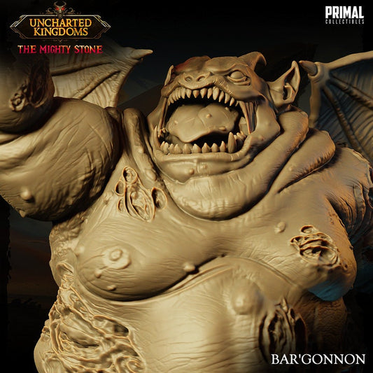 Bar'Gonnon - Devil - Uncharted Kingdoms - Unpainted Miniature