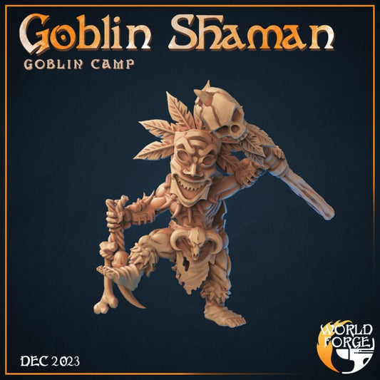 Goblin Shaman - Goblin Camp Collection - Unpainted Miniature