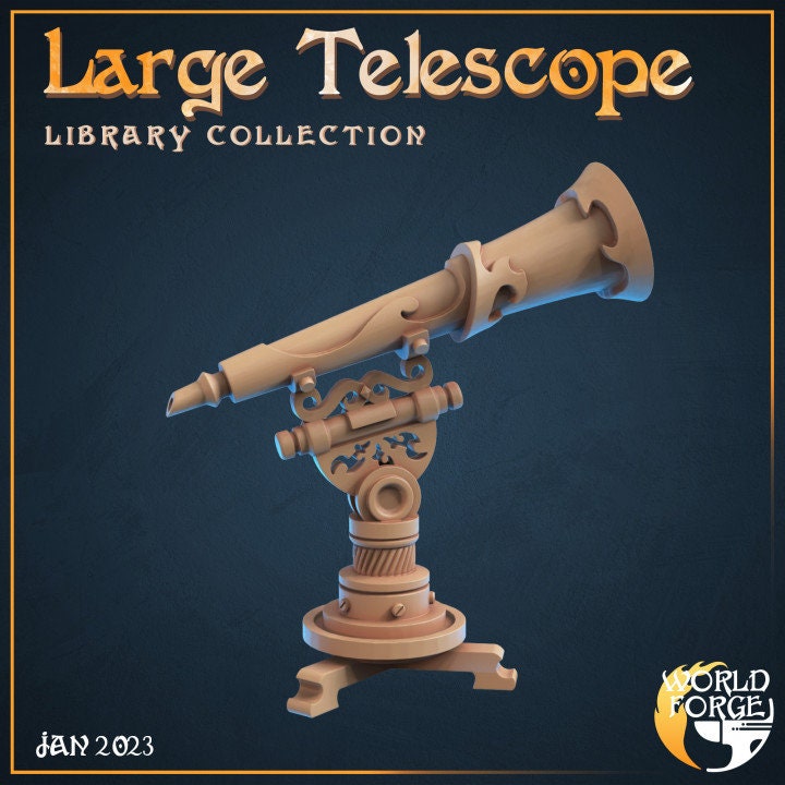 Telescope - The Grand Library Collection - Unpainted Miniature