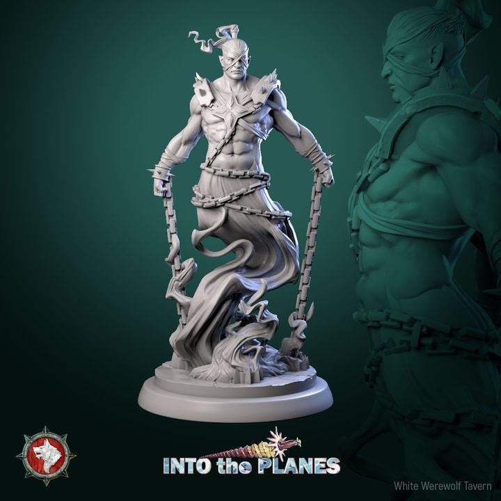 Djinni - Into the Planes Set - Unpainted Miniature