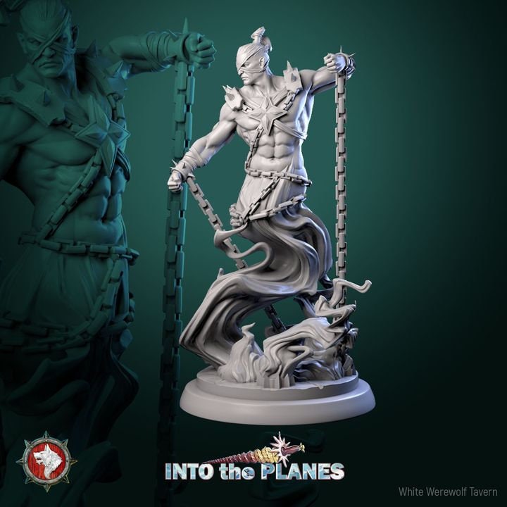 Djinni - Into the Planes Set - Unpainted Miniature