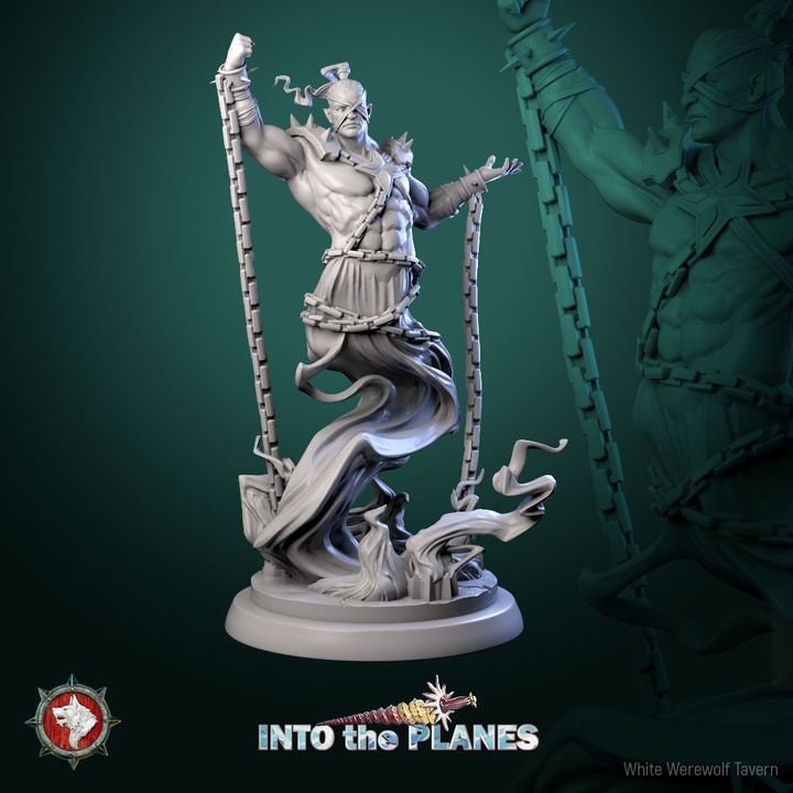 Djinni - Into the Planes Set - Unpainted Miniature