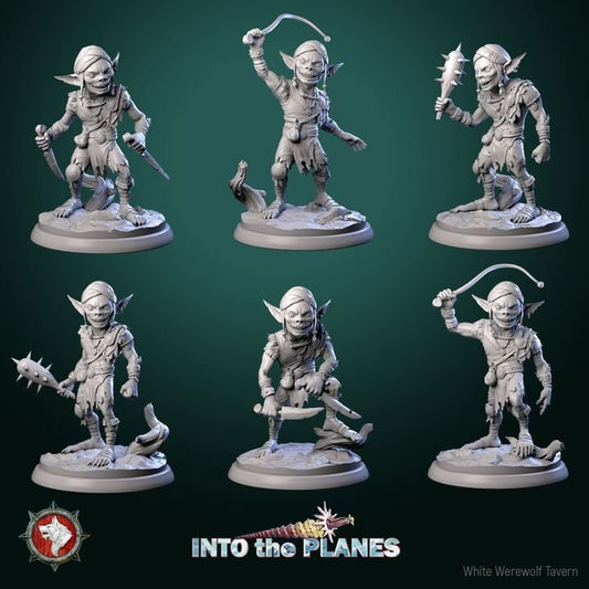 Scrablets - Into the Planes Set - Unpainted Miniature