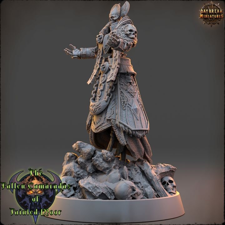 Deathpriest - The Fallen Camaradas of Tainted Moor - Unpainted Miniature