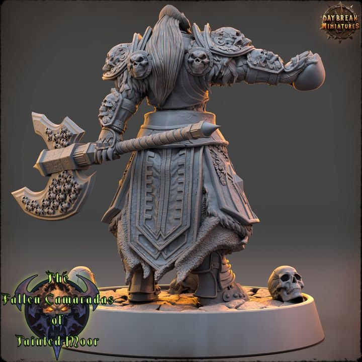 Pale Lord Kraven - The Fallen Camaradas of Tainted Moor - Unpainted Miniature