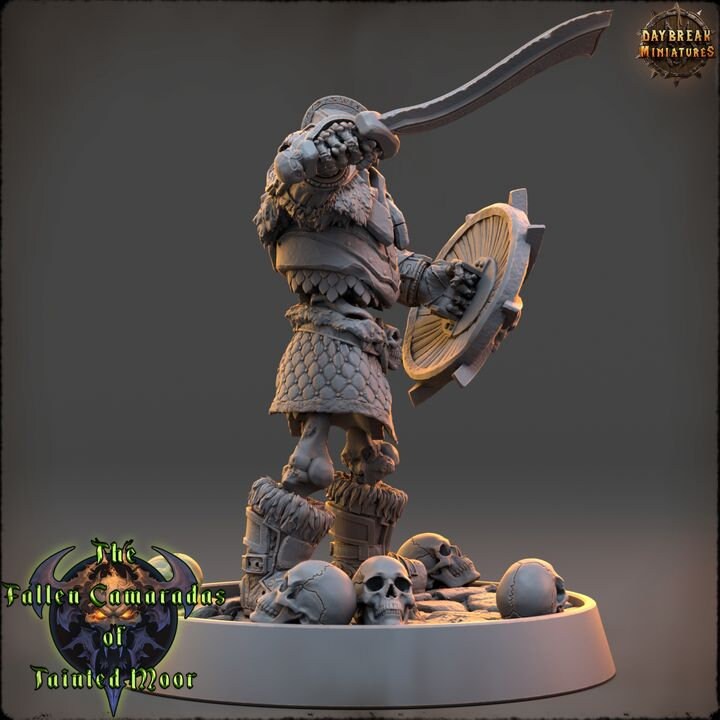 Grandmaster Rot - The Fallen Camaradas of Tainted Moor - Unpainted Miniature