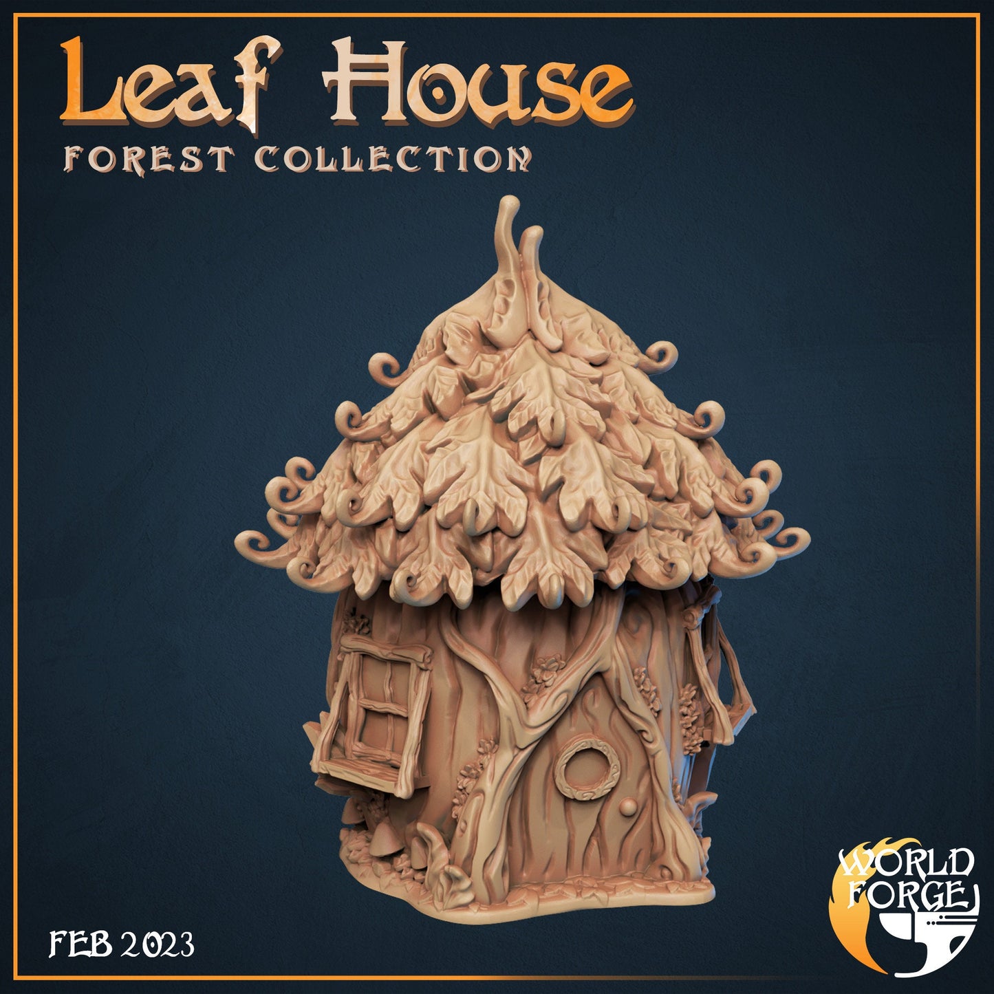 Tree House - Magical Forest Collection - Unpainted Miniature