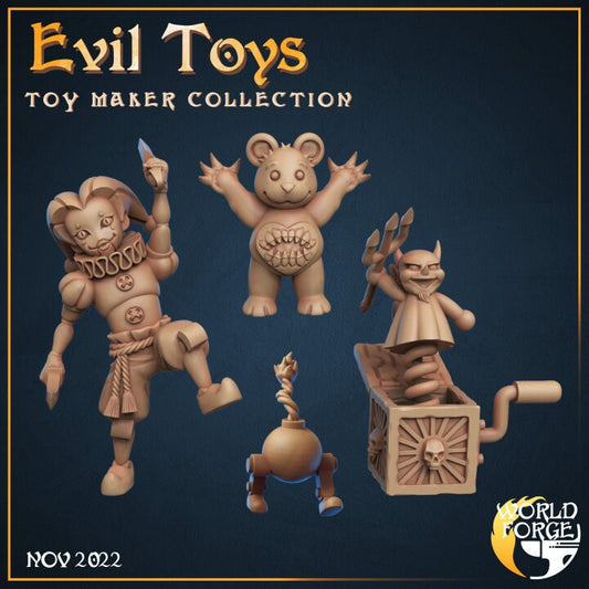 Evil Toys - Toy Maker Collection - Unpainted Miniature