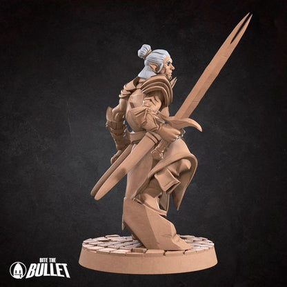 Drow Weapon Master - Unpainted Miniature