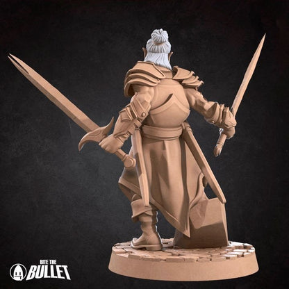 Drow Weapon Master - Unpainted Miniature