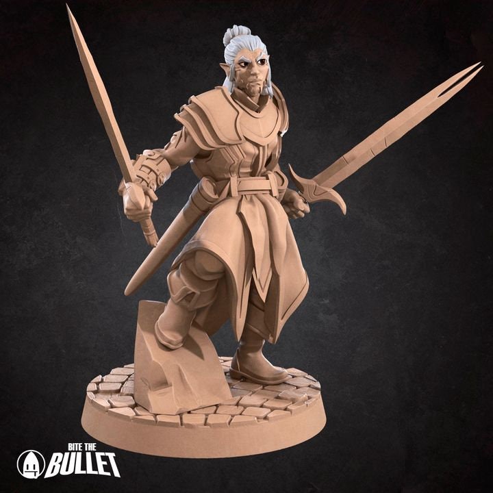 Drow Weapon Master - Unpainted Miniature