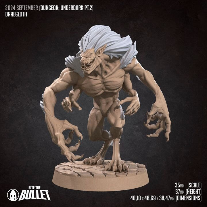 Draegloth - Unpainted Miniature