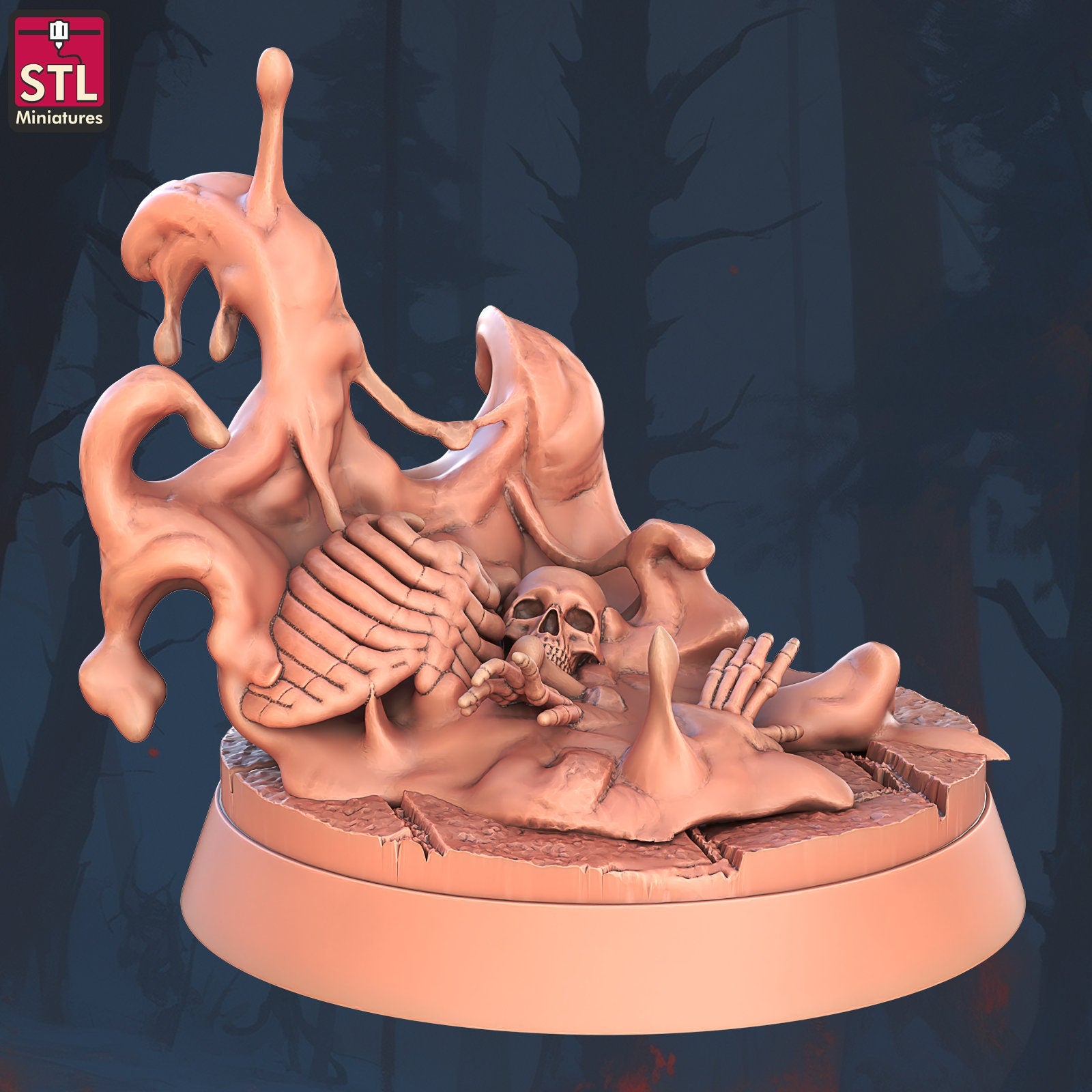 Slime Set - Unpainted Miniature