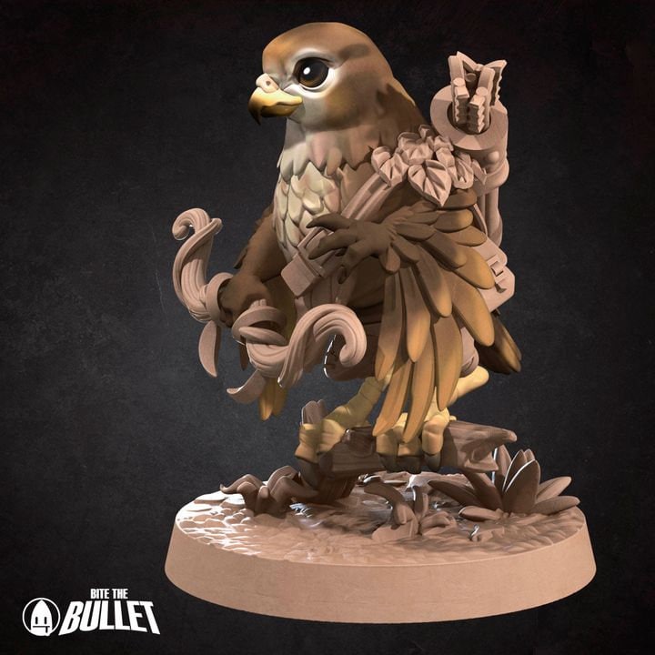 Hawkfolk Ranger - Grove Haven Set - Unpainted Miniature