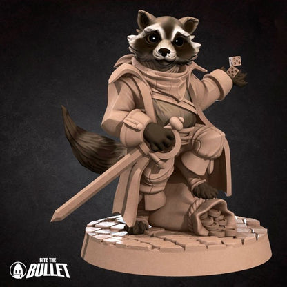 Raccoon Thief - Grove Haven Set - Unpainted Miniature