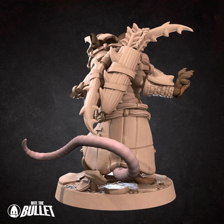 Ratfolk Hunter - Grove Haven Set - Unpainted Miniature