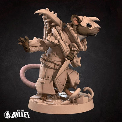 Ratfolk Hunter - Grove Haven Set - Unpainted Miniature