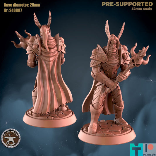 Sir Zelien - Four Horseman - Standing - Unpainted Miniature