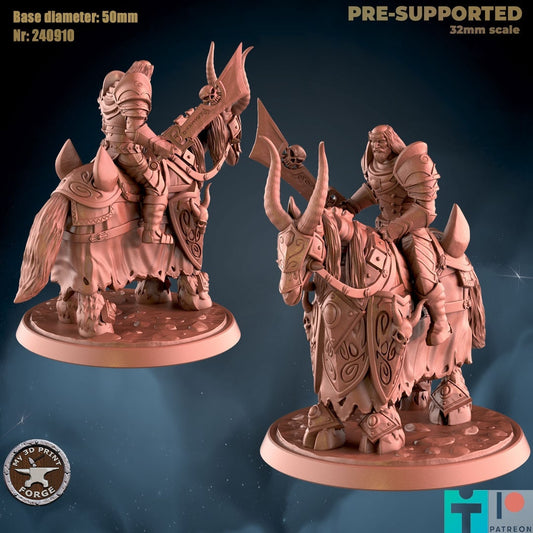 Highlord - Four Horseman - Mounted - Unpainted Miniature