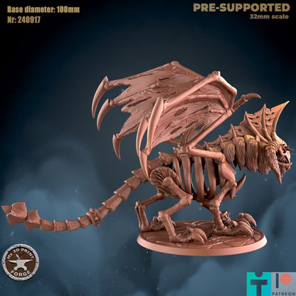 Undead Dragon - Unpainted Miniature