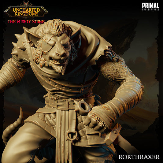 Rorthraxer - Wererat - Uncharted Kingdoms - Unpainted Miniature