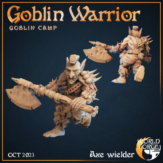 Goblin Warrior - Goblin Camp Collection - Unpainted Miniature