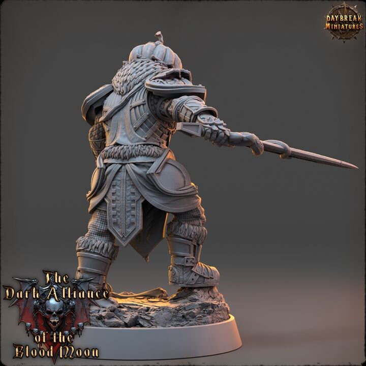 Carmin Hardgrove - Dark Alliance of the Blood Moon - Unpainted Miniature