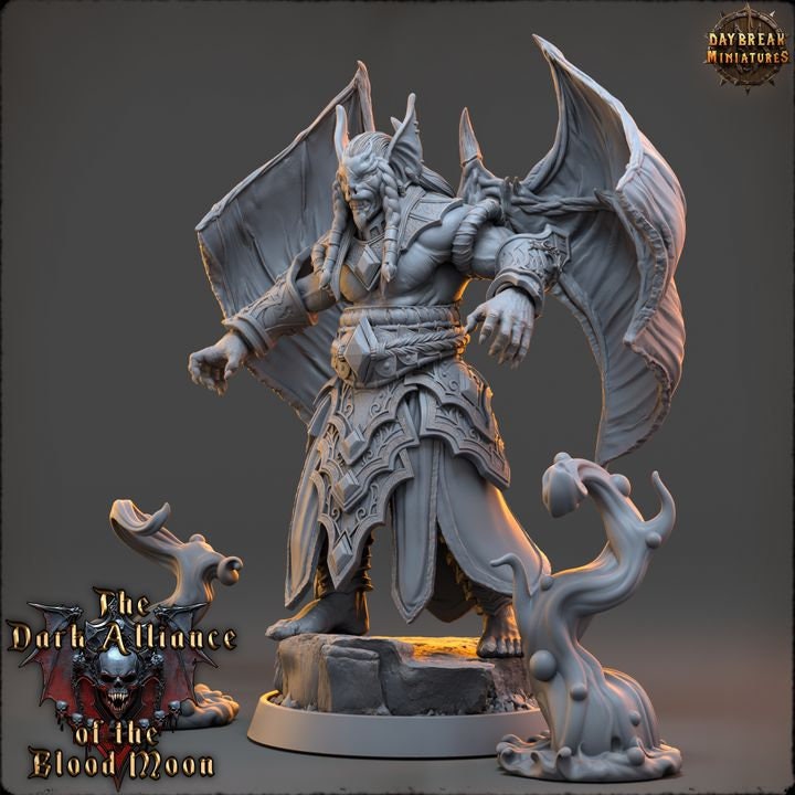 Serpentus Nightshade - Dark Alliance of the Blood Moon - Unpainted Miniature