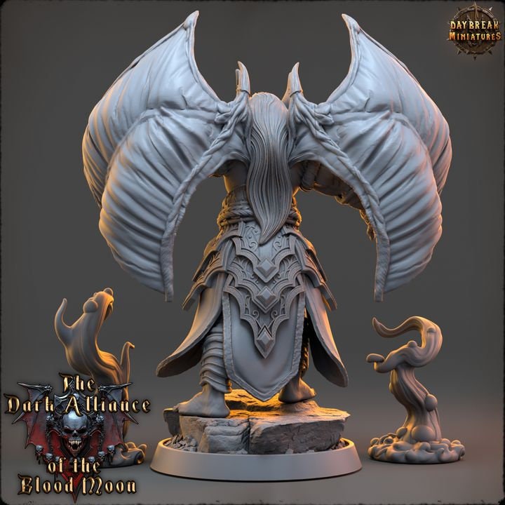 Serpentus Nightshade - Dark Alliance of the Blood Moon - Unpainted Miniature