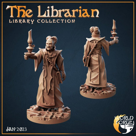 The Librarian - The Grand Library Collection - Unpainted Miniature