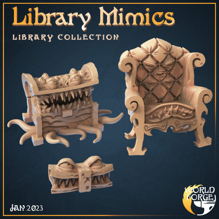 Mimics - The Grand Library Collection - Unpainted Miniature