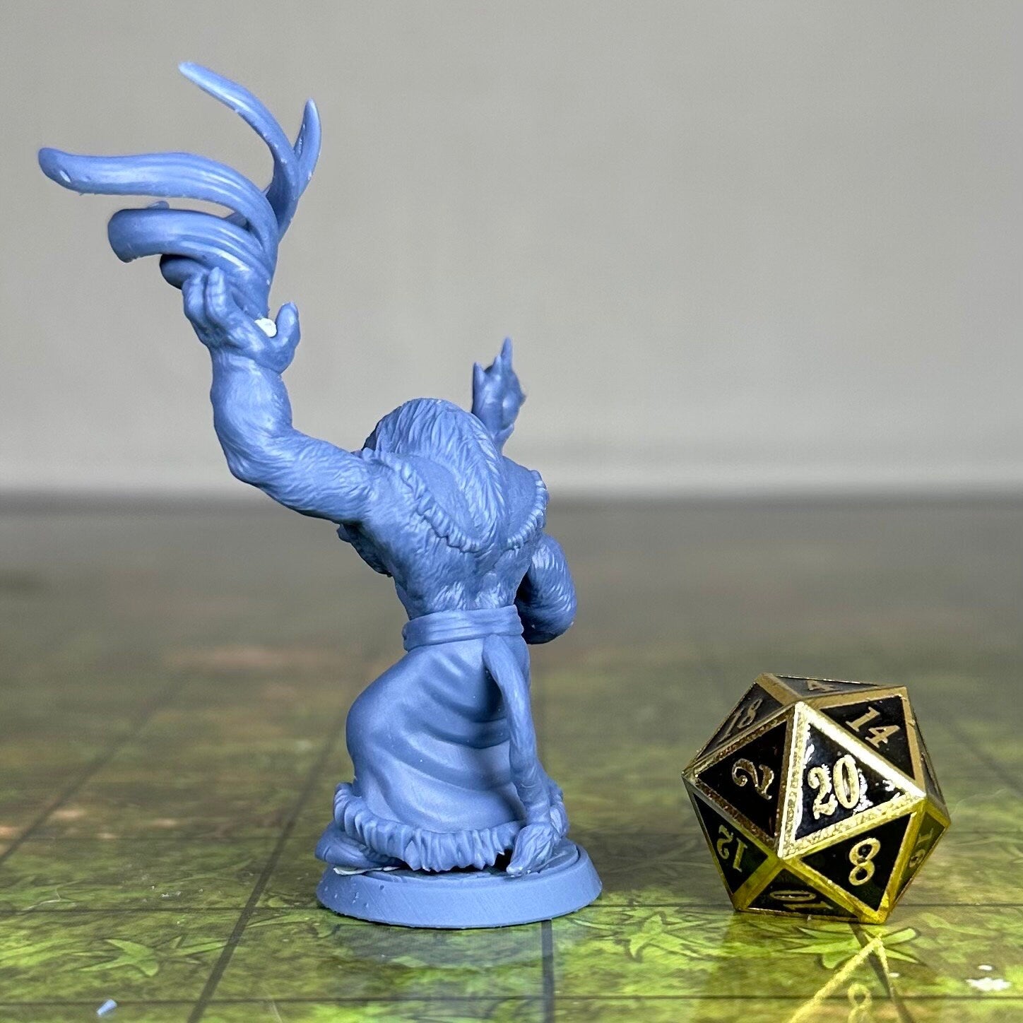 Minotaur Druid - Casting - Unpainted Miniature