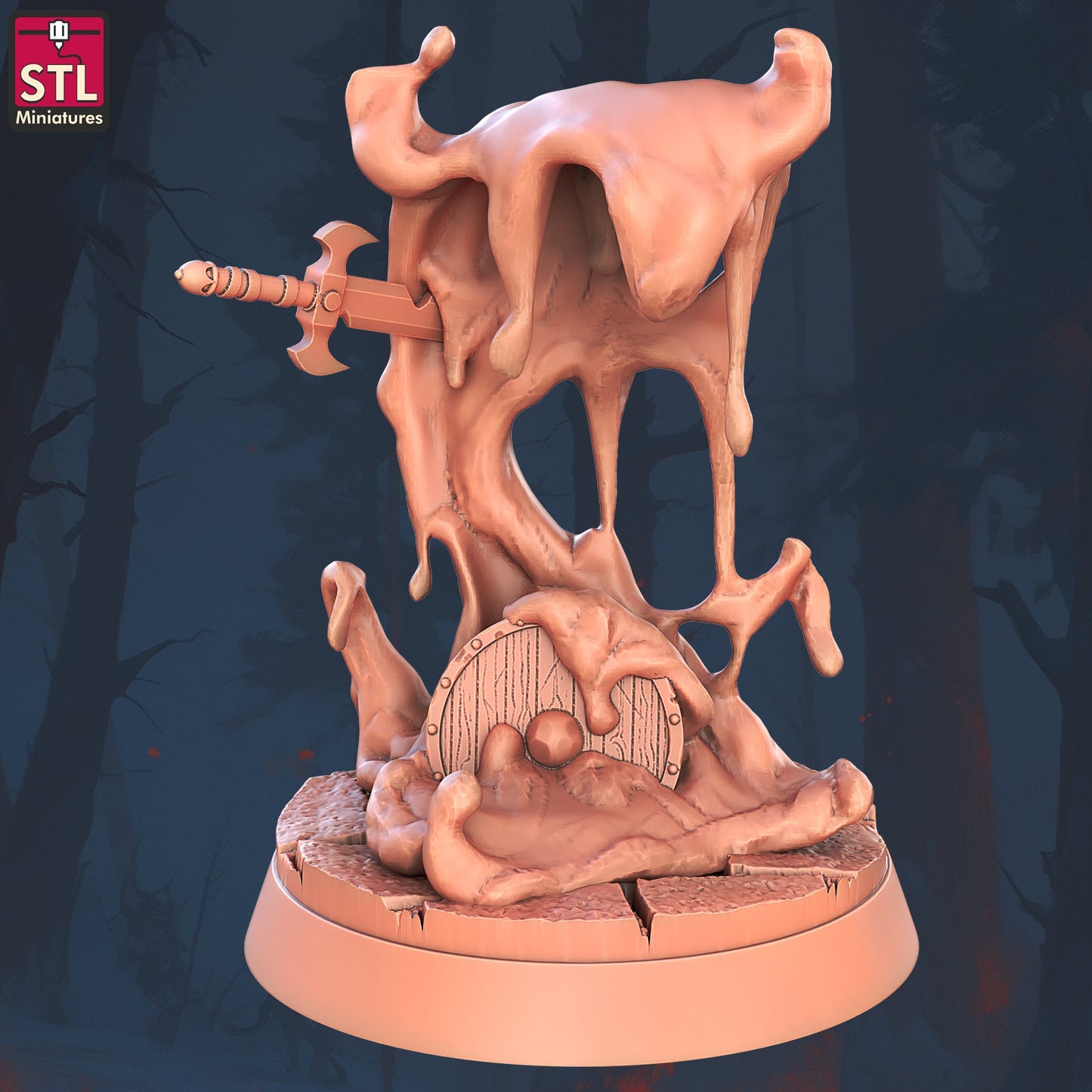 Slime Set - Unpainted Miniature