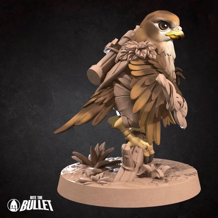 Hawkfolk Ranger - Grove Haven Set - Unpainted Miniature