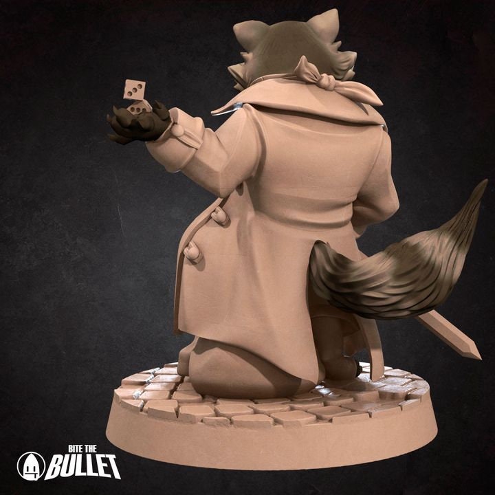 Raccoon Thief - Grove Haven Set - Unpainted Miniature