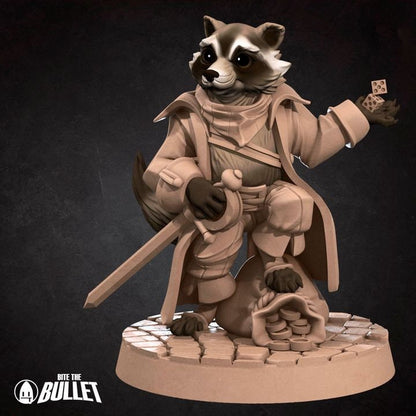 Raccoon Thief - Grove Haven Set - Unpainted Miniature