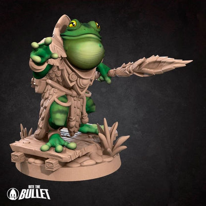 Frogfolk Monk - Grove Haven Set - Unpainted Miniature