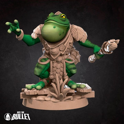 Frogfolk Monk - Grove Haven Set - Unpainted Miniature