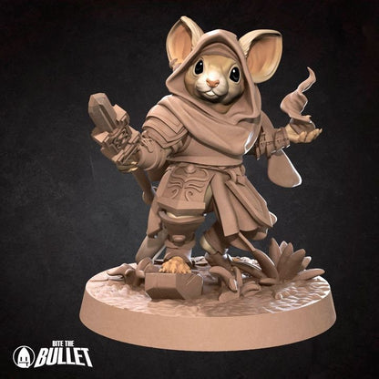 Mousefolk Cleric - Grove Haven Set - Unpainted Miniature