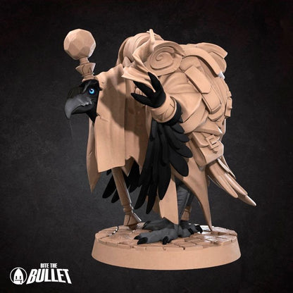 Crowfolk Warlock - Grove Haven Set - Unpainted Miniature