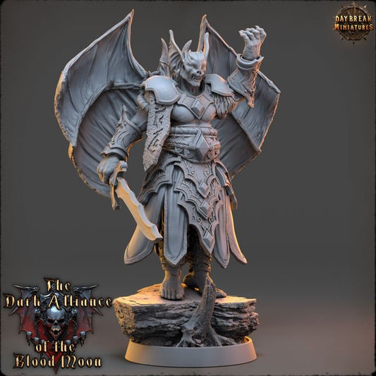 Prince Alaric Mooveil - Dark Alliance of the Blood Moon - Unpainted Miniature