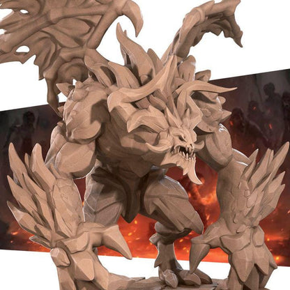 Gargoyle - 32mm, 35mm Scale - Unpainted Miniature for DnD, Pathfinder, Tabletop RPGs - Bite the Bullet