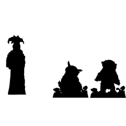 Owlbear Cubs - 32mm, 35mm Scale - Unpainted Miniature for DnD, Pathfinder, Tabletop RPGs - Bite the Bullet