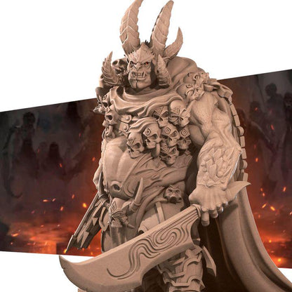 Orthon - 32mm, 35mm Scale - Unpainted Miniature for DnD, Pathfinder, Tabletop RPGs - Bite the Bullet