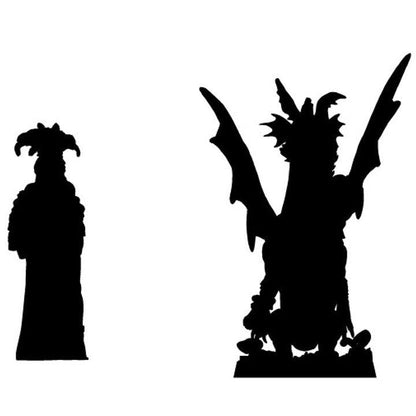 Human Summoner with Dragon - 32mm, 35mm Scale - Unpainted Miniature for DnD, Pathfinder, Tabletop RPGs - Bite the Bullet