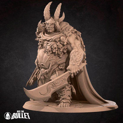 Orthon - 32mm, 35mm Scale - Unpainted Miniature for DnD, Pathfinder, Tabletop RPGs - Bite the Bullet