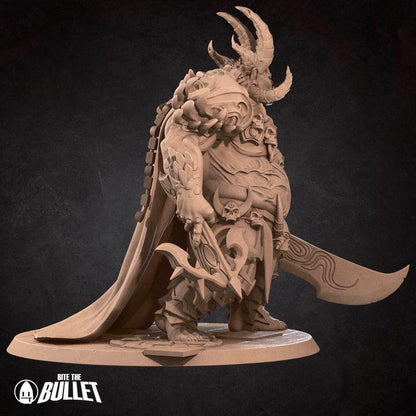 Orthon - 32mm, 35mm Scale - Unpainted Miniature for DnD, Pathfinder, Tabletop RPGs - Bite the Bullet