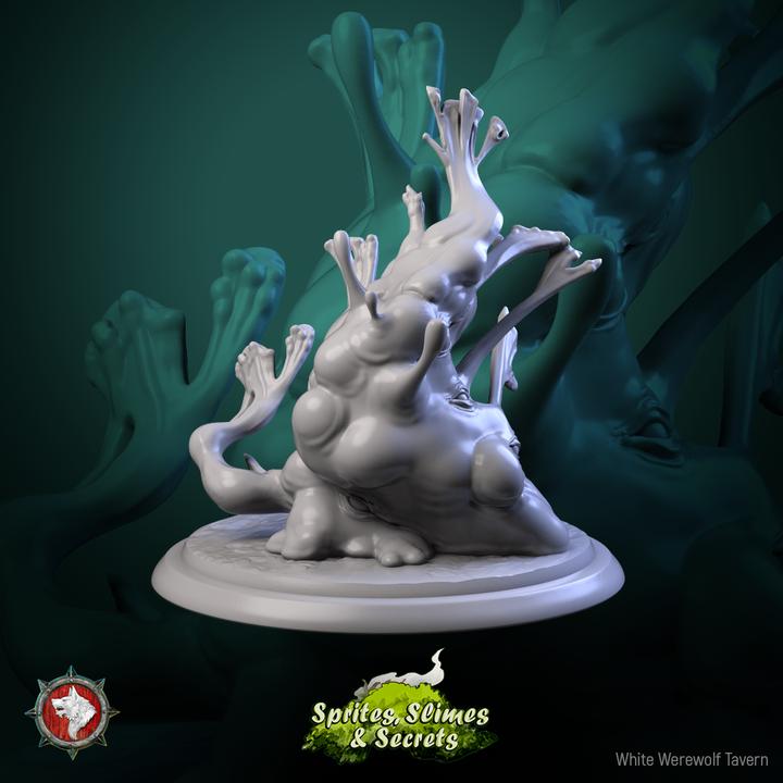 Jelly Set - 32mm Scale - Unpainted Miniature for DnD, Pathfinder, Tabletop RPGs - White Werewolf Tavern