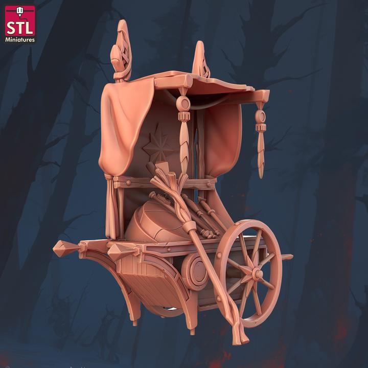 Staff Crafters - Townsfolk NPCs - 32mm Scale - Unpainted Miniature for DnD, Pathfinder, Tabletop RPGs - STL Miniatures