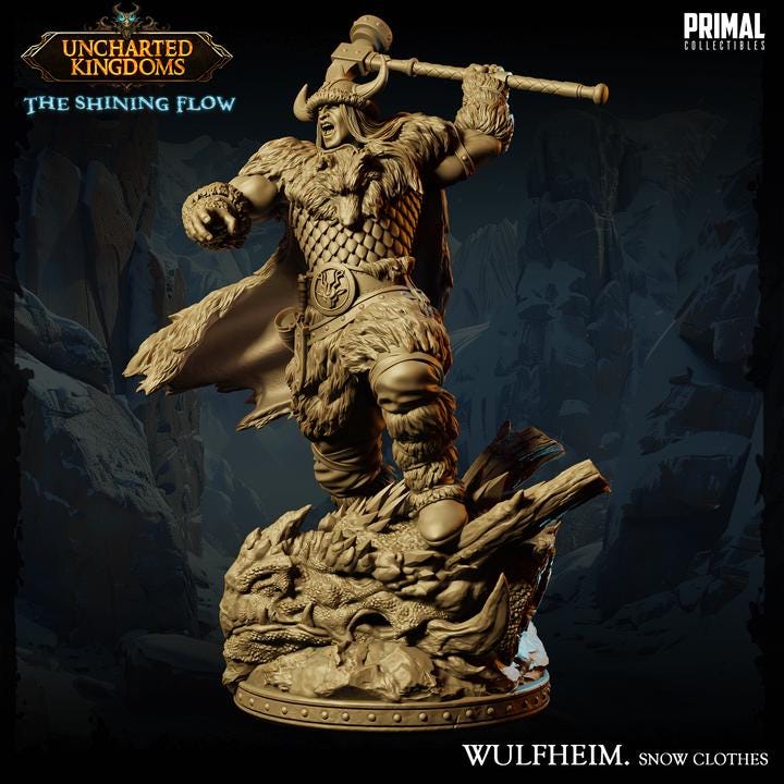 Wulfheim, the Barbarian - Snow Clothes - Uncharted Kingdoms - Masters of Dungeons Quest